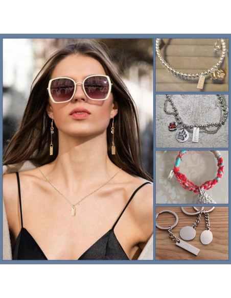 4PCS Encantos de Plata Esterlina 925 PH PandaHall 11.5x5mm