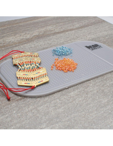 Alfombrilla Adhesiva The Beadsmith 13.97x8.26cm Gris Antideslizante