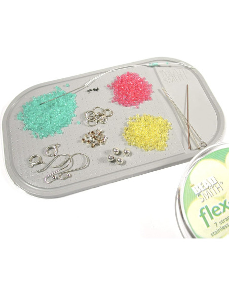 Alfombrilla Adhesiva The Beadsmith 13.97x8.26cm Gris Antideslizante