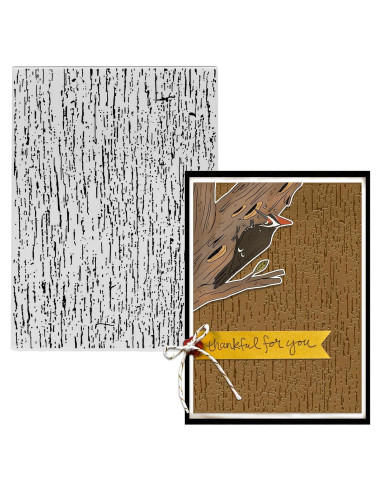 Carpeta de Embossing Vintage ABTOLS 21.1x15.2 cm Plástico