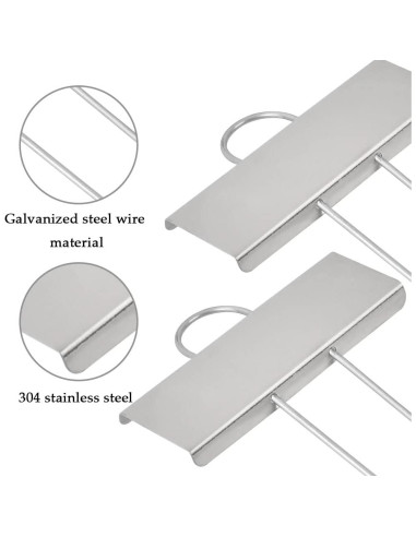25 Etiquetas de Metal para Plantas BUYGOO, 8.9x3.6cm