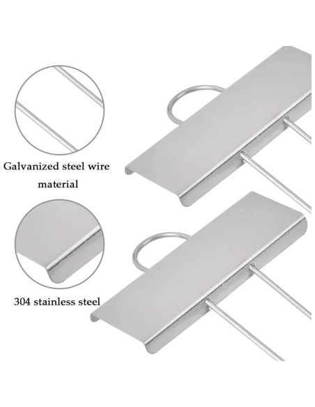 25 Etiquetas de Metal para Plantas BUYGOO, 8.9x3.6cm