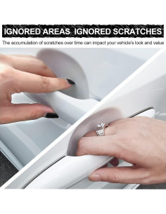 Protector de Arañazos para Taza de Manija JDMON - 4PCS TPU Carbono 2