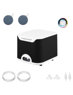 Bomba de Aire para Acuario Carefree Fish 5W 1135L Silenciosa