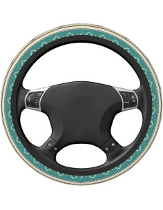 Funda de Volante BEIANSHUO Universal 38-39 cm Neopreno Antideslizante 2