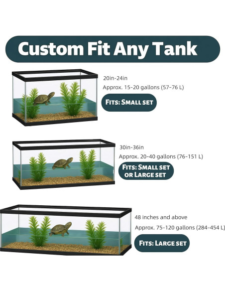 12 Piezas Accesorios Plataforma Sol Tortugas Ovimyne DIY