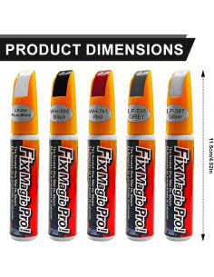 Pintura de Retoque para Coches HQRNYP - Gris - 21.5g 2