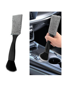 Cepillo Duster Universal 2 en 1 Rebvugr para Limpieza de Autos