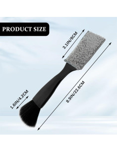 Cepillo Duster Universal 2 en 1 Rebvugr para Limpieza de Autos 2