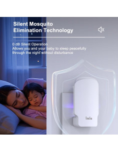 Trampa de Insectos Voladores Imio T10 con Luz UV y 3 Recargas 2