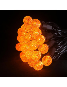 Cuerda de Luces LED Naranjas 5.67m 50 Bulbos Halloween 2