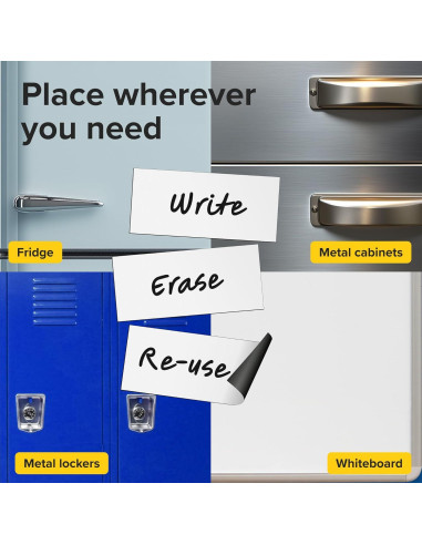 Etiquetas Magnéticas Borrado en Seco X-bet MAGNET 25 Pcs