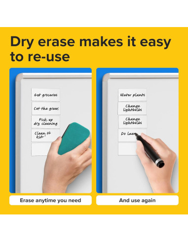 Etiquetas Magnéticas Borrado en Seco X-bet MAGNET 25 Pcs