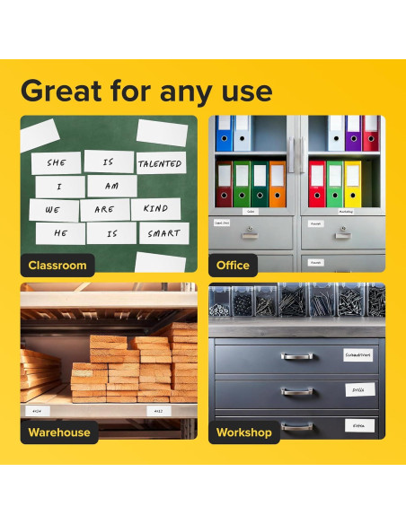 Etiquetas Magnéticas Borrado en Seco X-bet MAGNET 25 Pcs