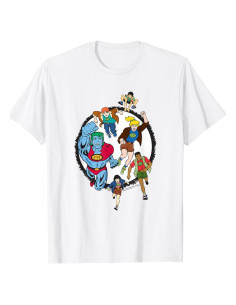 Camiseta Capitán Planeta Hombre 100% Algodón Licenciada