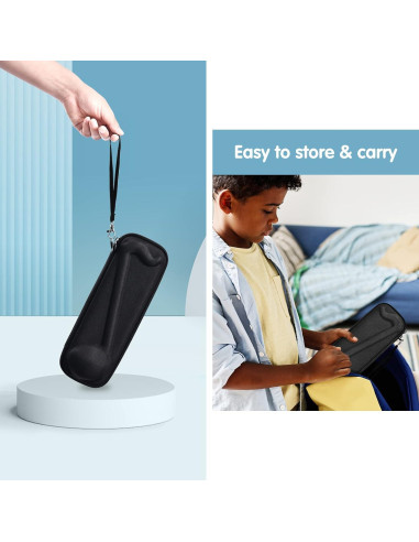 Funda ProCase para Otamatone - Almacenamiento Compacto Negro