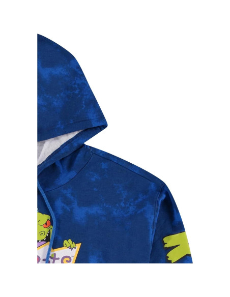 Sudadera con capucha Rugrats Reptar para hombres - Talla Mediana