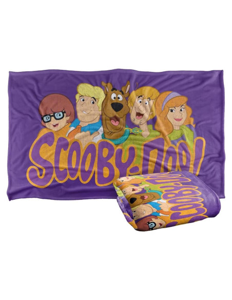 Manta Scooby Doo Pandilla 91x147 cm Microfibra Suave
