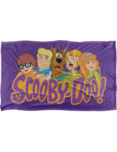 Manta Scooby Doo Pandilla 91x147 cm Microfibra Suave 2