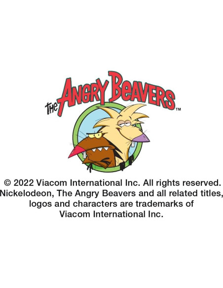 Porta Credencial Retráctil Metal Cromado Norbert Angry Beavers