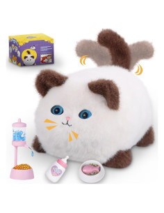 Gato de Peluche Interactivo SHANTOU 22x28.5x27 cm