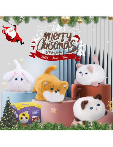 Gato de Peluche Interactivo SHANTOU 22x28.5x27 cm