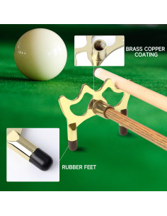 Cabezal de Puente Atornillable GSE para Billar - Metal Zinc 2