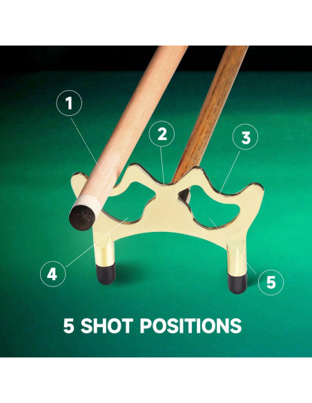 Cabezal de Puente Atornillable GSE para Billar - Metal Zinc