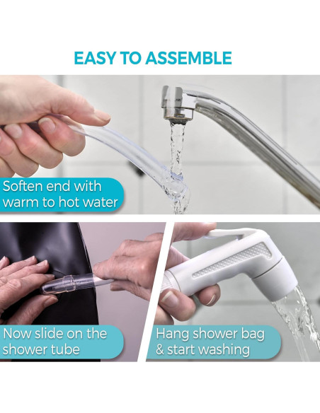 Bolsa de Ducha Portátil Circa Air 9.5L para Lavar Cabello