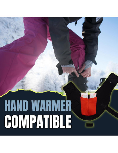 Cubiertas de Botas SkiSkootys Bootaclava Neopreno para Esquí