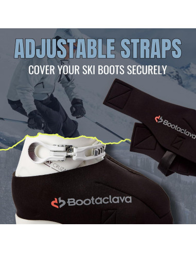 Cubiertas de Botas SkiSkootys Bootaclava Neopreno para Esquí