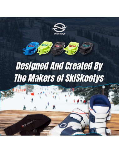 Cubiertas de Botas SkiSkootys Bootaclava Neopreno para Esquí