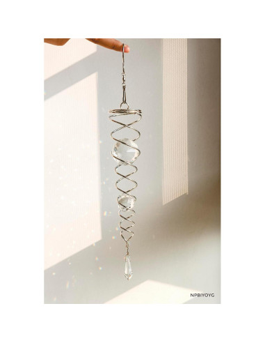 Bola de Observación Espiral 23 cm NPBIYOYG - Acero Inoxidable