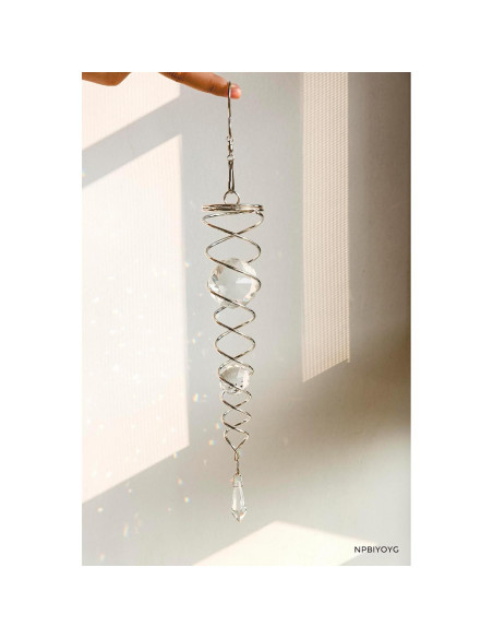 Bola de Observación Espiral 23 cm NPBIYOYG - Acero Inoxidable