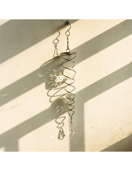 Bola de Observación Espiral 23 cm NPBIYOYG - Acero Inoxidable