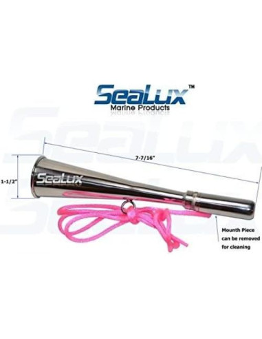 Silbato de Niebla Manual SeaLux Marine 20.3 cm Acero Inoxidable