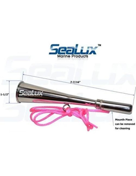 Silbato de Niebla Manual SeaLux Marine 20.3 cm Acero Inoxidable