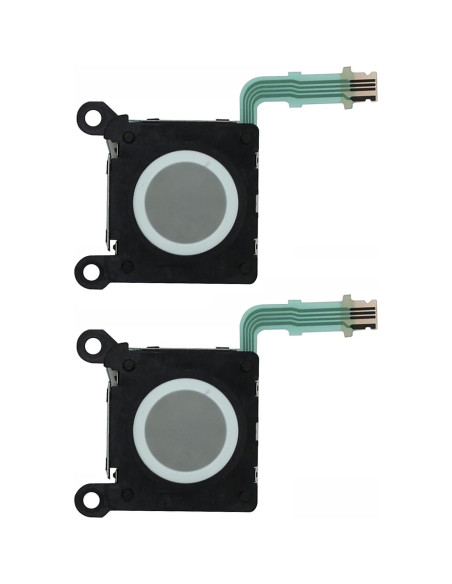 Reemplazo Joystick Analógico 3D Blanco para PS Vita 2000 - 2 Pcs