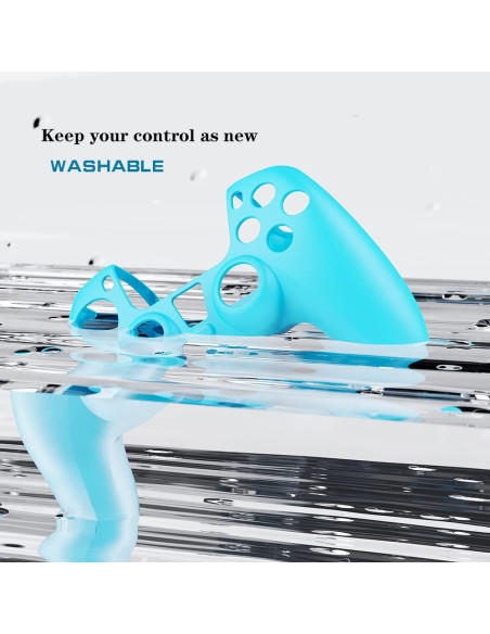 Funda de Controlador PS5 Rosa Peziang Silicona Antideslizante