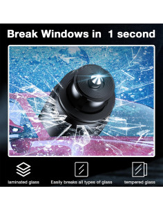 Cortador de Cinturón y Rompedor de Ventanas MOTORBUDDY 2-en-1 2