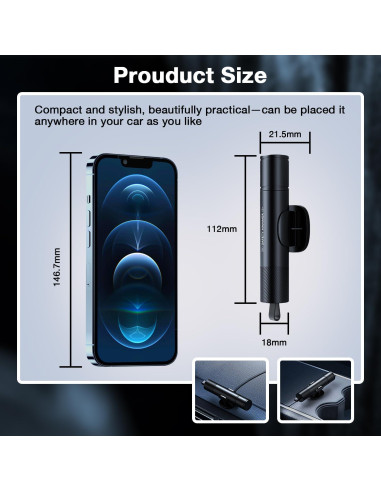 Cortador de Cinturón y Rompedor de Ventanas MOTORBUDDY 2-en-1