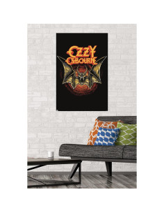 Póster de Pared Ozzy Osbourne - Logo de Murciélago 86.4x56.8 cm 2