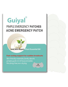 Parche Hidrocoloide para Acné Guiyal - 7 Piezas Grande