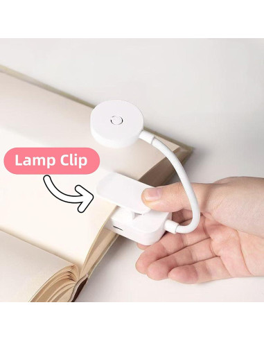 Luz de Lectura Roja Darlur - Paquete de 2, 3 Modos, Cuidado Ocular