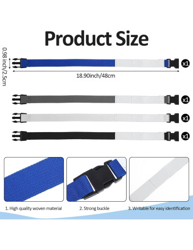 Correa de Lavandería Bremorou Ajustable 48x2.5cm Multicolor