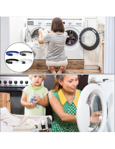 Correa de Lavandería Bremorou Ajustable 48x2.5cm Multicolor