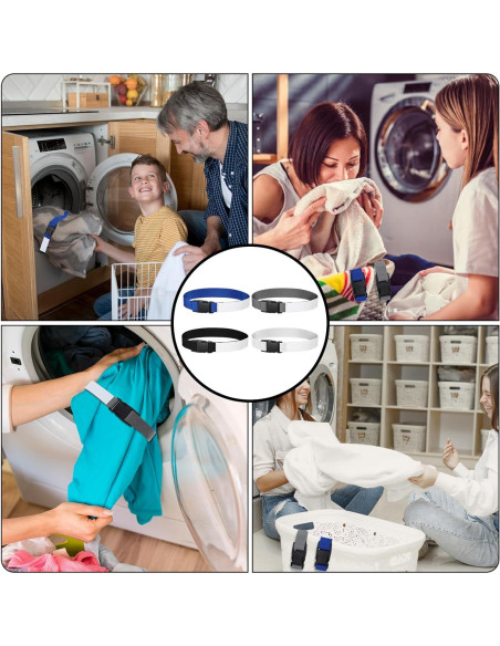 Correa de Lavandería Bremorou Ajustable 48x2.5cm Multicolor