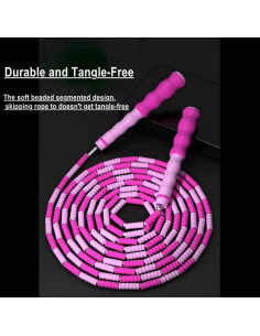 Cuerda de Salto Ajustable Mostsom 2.8m para Niños y Adultos 2