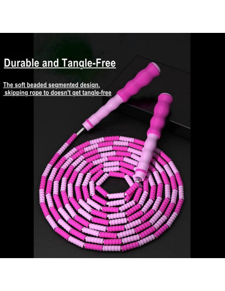 Cuerda de Salto Ajustable Mostsom 2.8m para Niños y Adultos