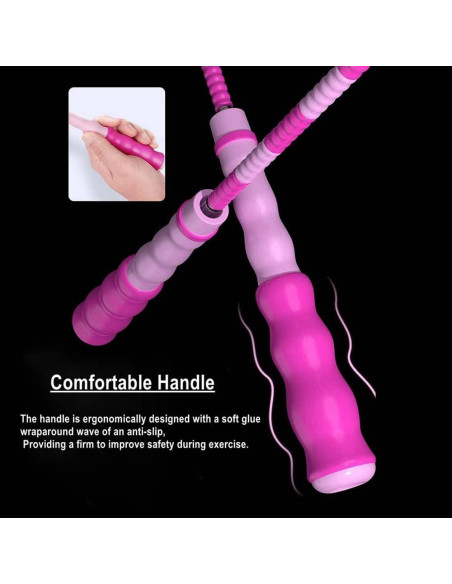 Cuerda de Salto Ajustable Mostsom 2.8m para Niños y Adultos